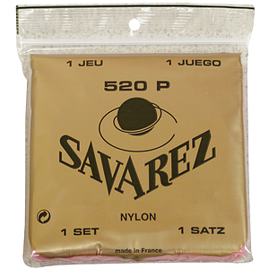 Savarez 520P Traditional Classical Nylon Guitar Strings - High Tension, 3 Sets