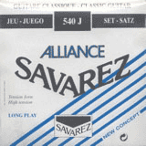 Savarez 540J Alliance Classical Nylon Guitar Strings - High Tension, 3 Sets