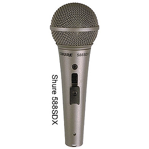 Shure 588SDX Dynamic Vocal Microphone
