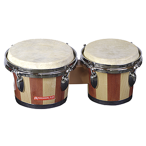 Percussion Plus Tunable Bongos - Natural Finish