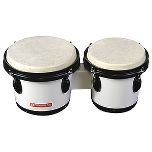Percussion Plus Tunable Bongos - White