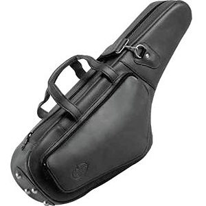 Reunion Blues Alto Saxophone Bag with Wide Pocket - Black Leather