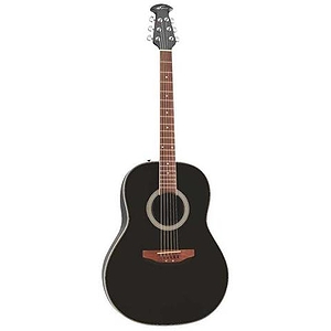 Applause AA21 Acoustic Guitar in Black