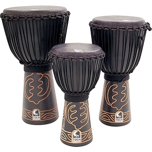 Toca ABMD-10 Synergy Black Mamba 10" African Djembe
