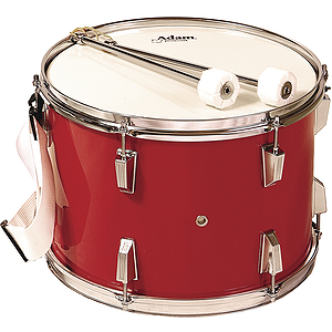 Adam Marching Tenor Drum - Red