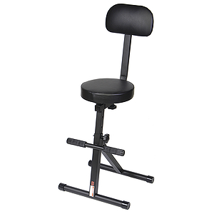 Adam Deluxe Keyboard Throne w/backrest