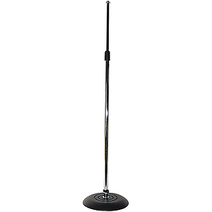 Adam Floor Microphone Stand - Chrome