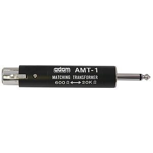Adam XLR to 1/4" Line Impedance Transformer