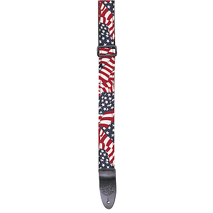 D'Andrea Guitar Strap - Flag