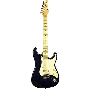 Arbor Double Cutaway Electric Guitar - Transparent Blue