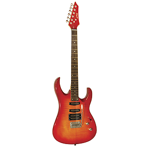 Arbor Double Cutaway Flamed Maple Top Electric Guitar - Cherry Sunburst