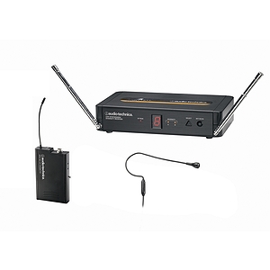 Audio-Technica ATW-701/H92 Wireless Headworn Microphone System - Black Mic