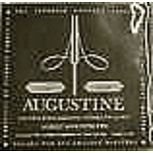 Augustine Classical Nylon Guitar Strings - Black/Silver, 3 Sets