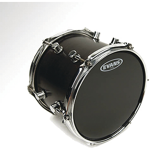 Evans ONYX 2-ply Matte Black Tom Drum Batter Head - 6"