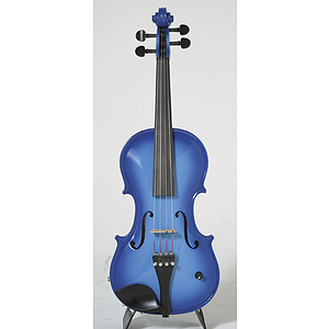 Barcus-Berry Vibrato-AE Series Electric Violin - Blue