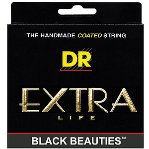 DR Strings Black Beauties Medium 5-String Bass Strings