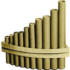 Concert Series Pan Flute - 15-note diatonic scale, G to G