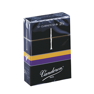 Vandoren Traditional Bb Clarinet Reeds (thickness: 3.5) - box of 10