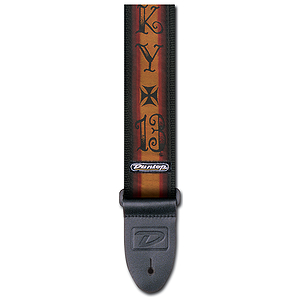 Dunlop Lucky 13 Guitar Strap - Iron Cross