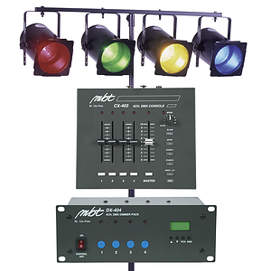 MBT Lighting DJ403 Mobile DJ Lighting System