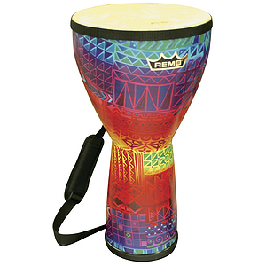 Remo Festival Djembe Drum - medium, Rainbow design