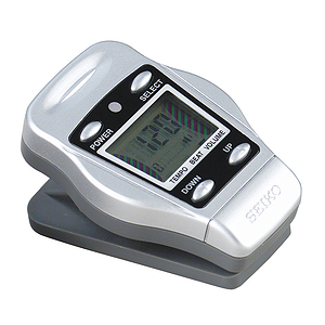 Seiko DM50S Clip Style Silver Metronome
