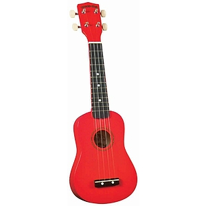 Diamond Head Soprano Ukulele - Red