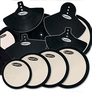 DW Complete Pad Set with Bass Drum, Cymbal, Head Pads