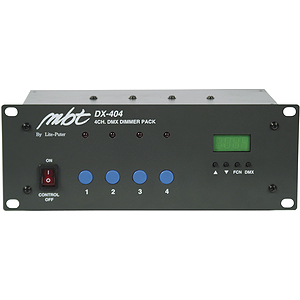MBT 4-Channel DMX Dimmer Pack