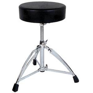 Enforcer Professional Heavy Duty Tripod Drum Throne - Round Seat