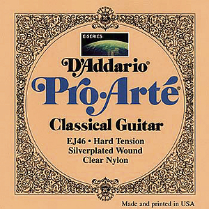 D'Addario Pro Arte Classical Nylon Acoustic Guitar Strings - Hard Tension - 3 sets of strings