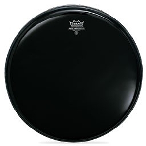 Ebony Ambassador Drum Head - 18"