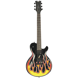 Dean EVO Dragster Electric Guitar - Custom Flame Finish