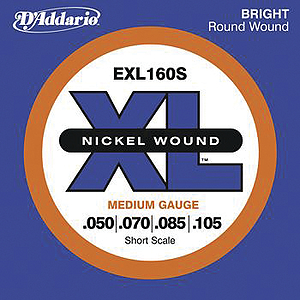 D'Addario XL Bass Strings - Regular gauge, short-scale - 1 set of strings