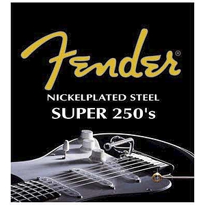 Fender® Super 250s - Regular - 3 sets of strings