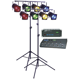 MBT Lighting DMX Foot Control Par 38 Lighting System