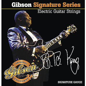 Gibson B.B. King Signature Electric Guitar Strings - 3 sets of strings