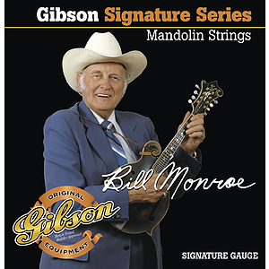 Gibson Bill Monroe Signature Mandolin Strings - 3 sets of strings