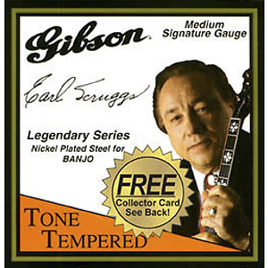 Gibson Earl Scruggs 5-string Banjo Strings - Light - 3 sets of strings