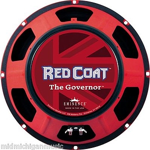 Eminence Redcoat Series The Governor Guitar Speaker 12" 8 Ohms 75 Watts