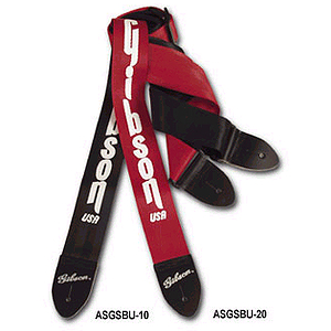 Gibson 2" Safety Guitar Strap - Red