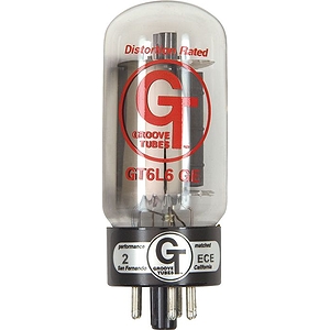Groove Tubes Gold Series Gt-6L6-Ge Matched Power Tubes Medium (4-7 Rating) Quartet