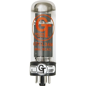 Groove Tubes Gold Series Gt-El34-M Matched Power Tubes High (8-10 Gt Rating) Quartet