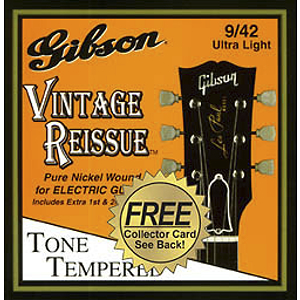 Gibson Vintage Re-Issue Electric Guitar Strings - Standard 11s - Box of 12 sets