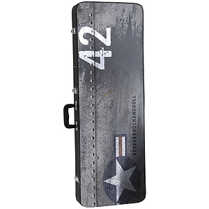 Kaces Grafix Hardshell Electric Guitar Case - Armor Pattern