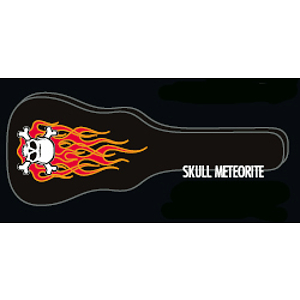 Kaces Grafix Express Bass Gig Bag - Bass Guitar, Skull Meteorite Design