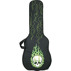 Kaces Grafix Express Guitar Gig Bag - Electric Guitar, Radioactive Death Design