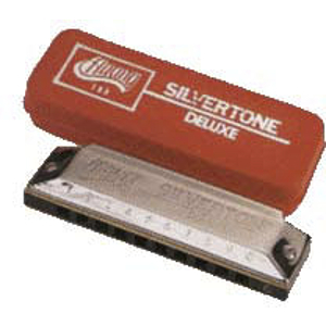 Huang Silvertone Deluxe Harmonica, Key of G
