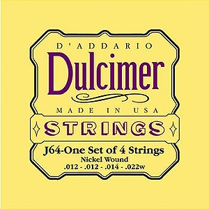 D'Addario J64 Dulcimer Strings - 3 Sets