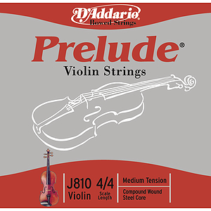 Prelude Violin Strings - 4/4 size, 1 set